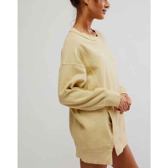 NWT Free People Movement Intercept Tunic in Oatmeal Size S - Picture 5 of 9